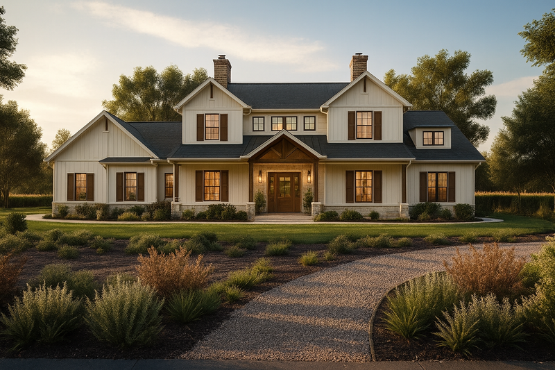 House Plan Design - Photo 15 for Farmhouse House Plan #1109-15 - 5 bed, 3 bath
