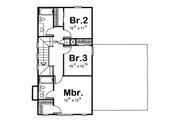 Cottage Style House Plan - 3 Beds 2.5 Baths 1473 Sq/Ft Plan #20-1209 Floor 
