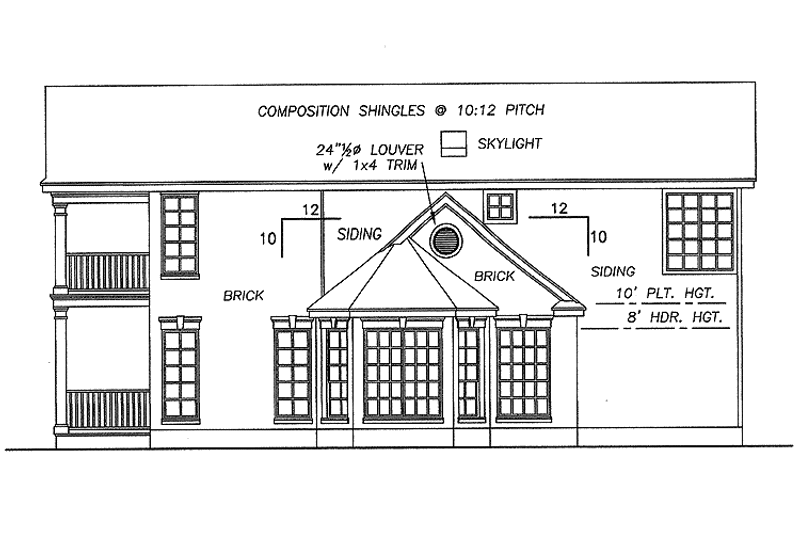 Home Plan - Floor Plan - Other Floor for Classical House Plan #472-272 - 3 bed, 3.5 bath