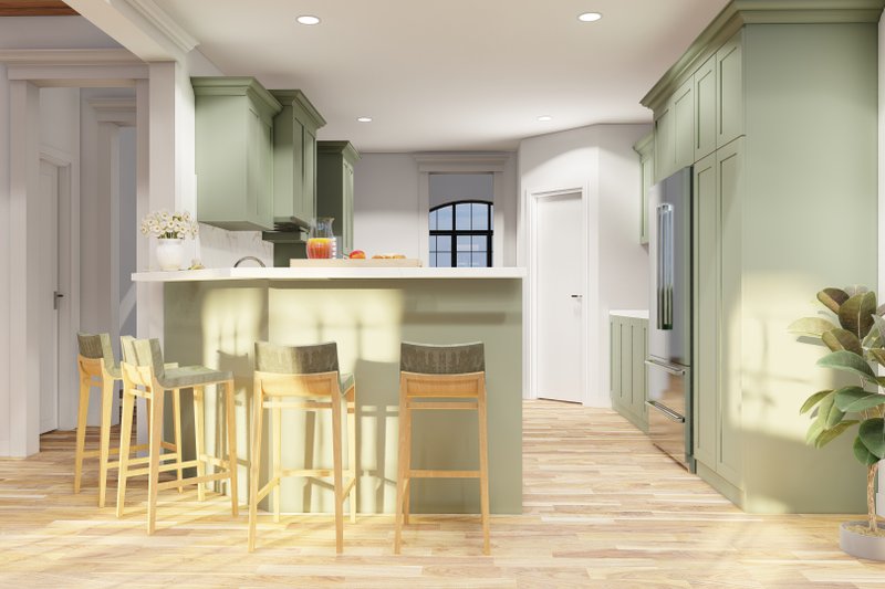 Dream House Plan - Interior - Kitchen 1 for Craftsman House Plan #17-2160 - 4 bed, 3 bath