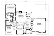 Traditional Style House Plan - 3 Beds 2.5 Baths 2572 Sq/Ft Plan #40-260 