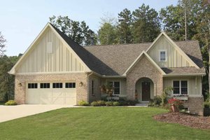 Exterior - Front Elevation 4 for Craftsman House Plan #928-124 - 4 bed, 2.5 bath