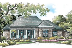 Traditional Exterior - Front Elevation Plan #45-149