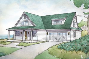 Traditional Exterior - Front Elevation Plan #928-288