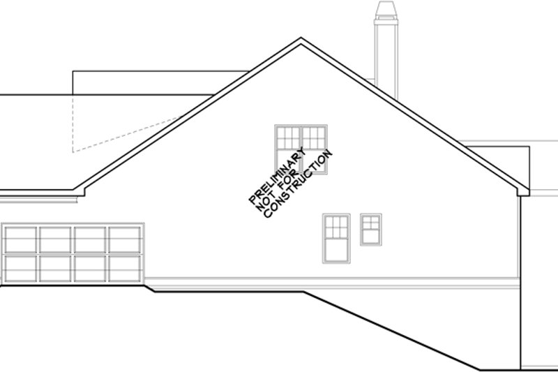 Home Plan - Exterior - Other Elevation for Ranch House Plan #927-261 - 3 bed, 2.5 bath