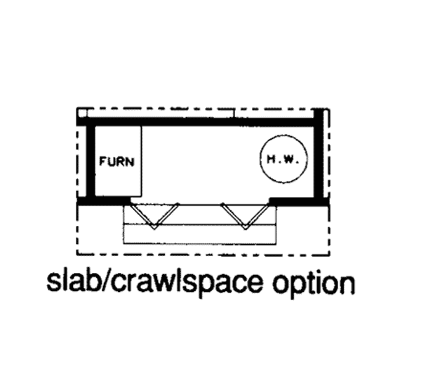 Floor Plan - Other Floor for Traditional House Plan #312-586 - 3 bed, 2 bath