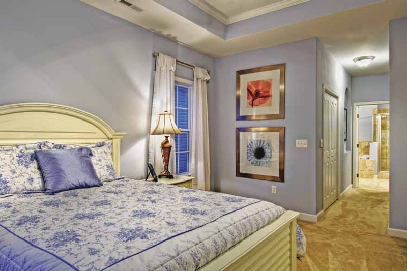 Home Plan - Interior - Master Bedroom for Country House Plan #930-367 - 3 bed, 2 bath