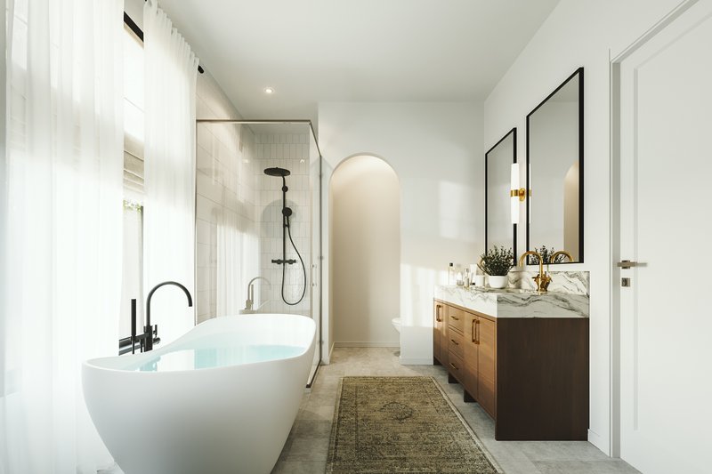 Home Plan - Interior - Bathroom 1 for Farmhouse House Plan #23-2781 - 3 bed, 2.5 bath