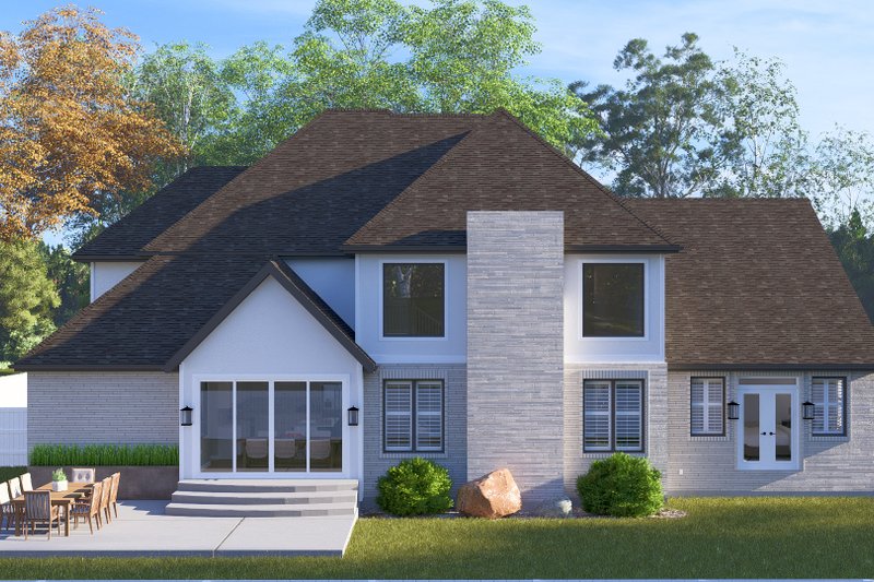 Home Plan - Exterior - Rear Elevation 1 for Traditional House Plan #1060-269 - 3 bed, 2.5 bath