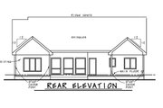 Cottage Style House Plan - 2 Beds 2 Baths 1470 Sq/Ft Plan #20-2610 Exterior 