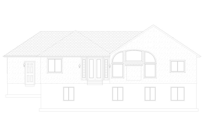 House Design - Exterior - Rear Elevation 2 for Craftsman House Plan #1060-261 - 2 bed, 2 bath
