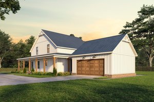 Exterior - Other Elevation 1 for Farmhouse House Plan #1074-128 - 4 bed, 3.5 bath
