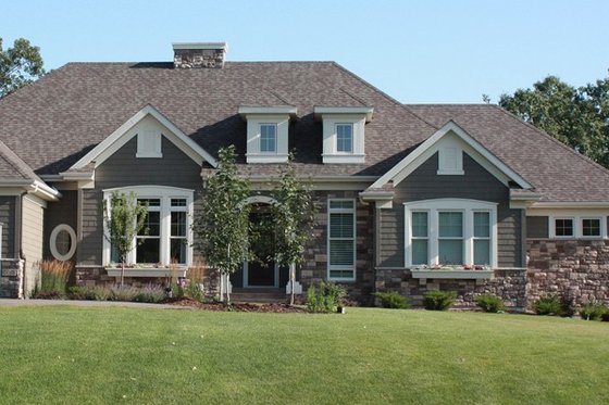 Exterior - Other Elevation for Traditional House Plan #51-546 - 4 bed, 4.5 bath