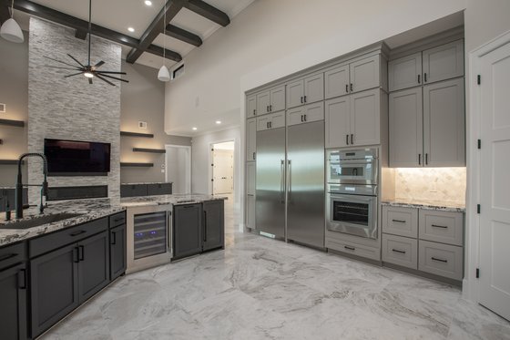 Interior - Kitchen for Mediterranean House Plan #1110-34 - 3 bed, 3 bath