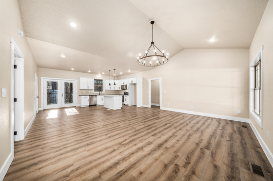 Interior - Family Room for Farmhouse House Plan #44-274 - 3 bed, 2 bath