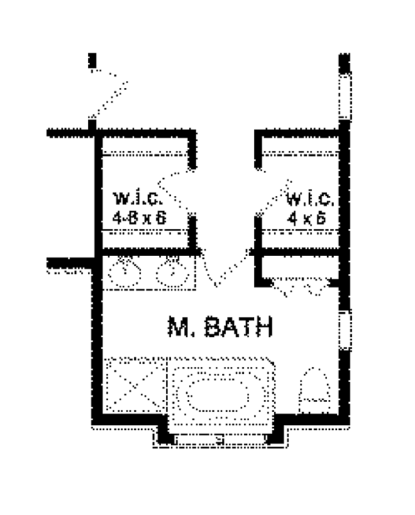 Architectural House Design - Ranch Floor Plan - Main Floor Plan #1010-101
