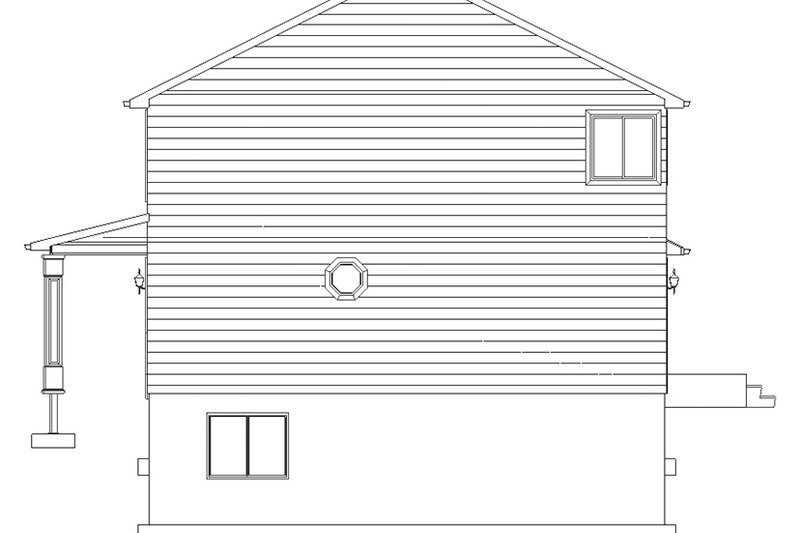 Dream House Plan - Exterior - Other Elevation for Traditional House Plan #1060-33 - 4 bed, 3.5 bath