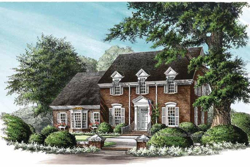Dream House Plan - Classical Exterior - Front Elevation Plan #137-325