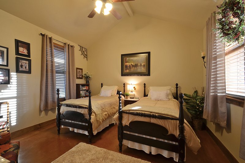 Architectural House Design - Interior - Bedroom 5 for Ranch House Plan #140-149 - 3 bed, 2.5 bath