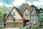 European Style House Plan - 4 Beds 2.5 Baths 2889 Sq/Ft Plan #17-3284 