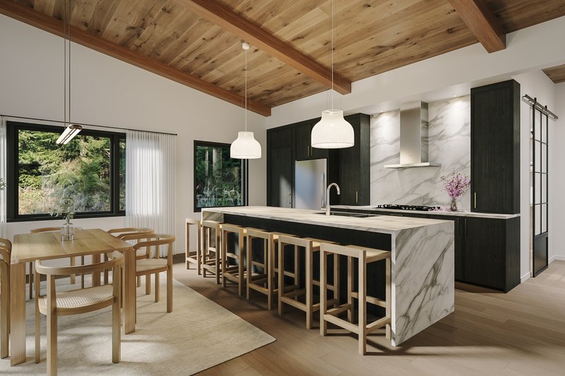Dream House Plan - Interior - Kitchen 1 for Contemporary House Plan #23-2909 - 3 bed, 2.5 bath