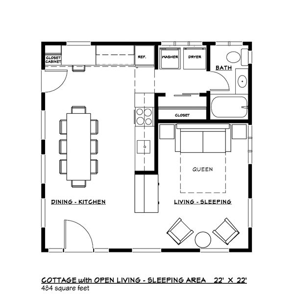 European Floor Plan - Main Floor Plan #917-34