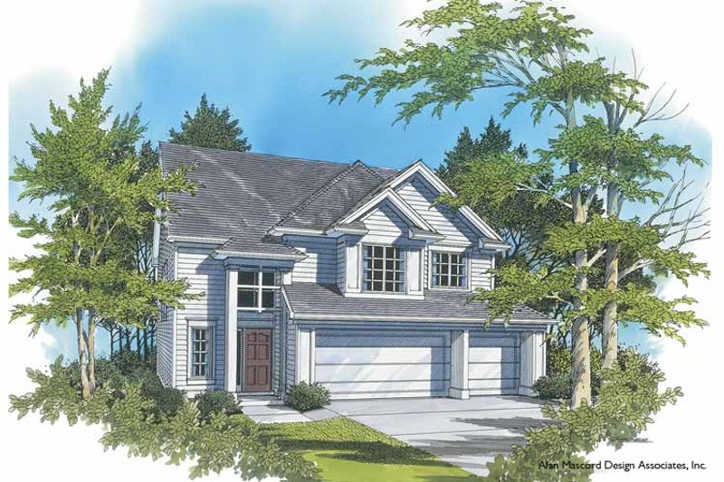 Home Plan - Traditional Exterior - Front Elevation Plan #48-826