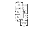 Traditional Style House Plan - 4 Beds 3 Baths 3053 Sq/Ft Plan #48-902 
