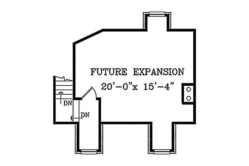 Home Plan - Floor Plan - Other Floor for Country House Plan #314-284 - 3 bed, 3 bath