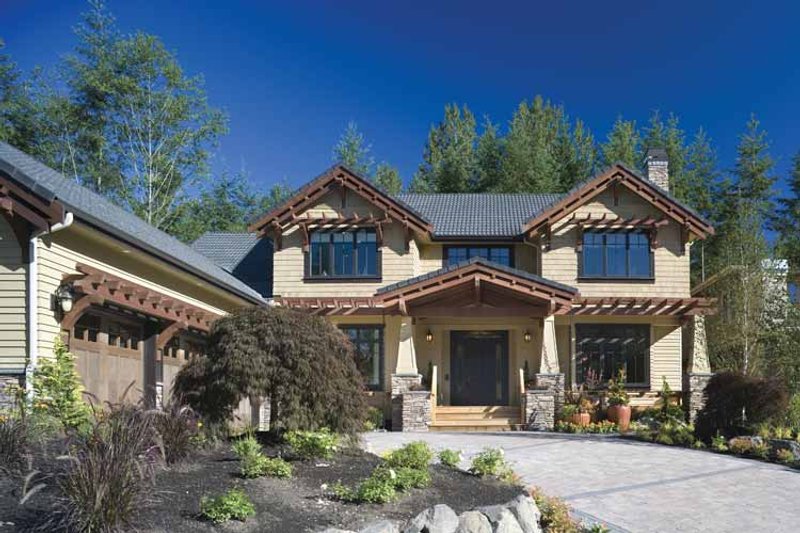 Dream House Plan - Exterior - Front Elevation 7 for Traditional House Plan #48-877 - 4 bed, 4.5 bath