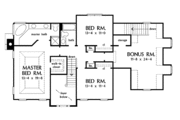 Classical Style House Plan - 3 Beds 2.5 Baths 2356 Sq/Ft Plan #929-101 Floor 