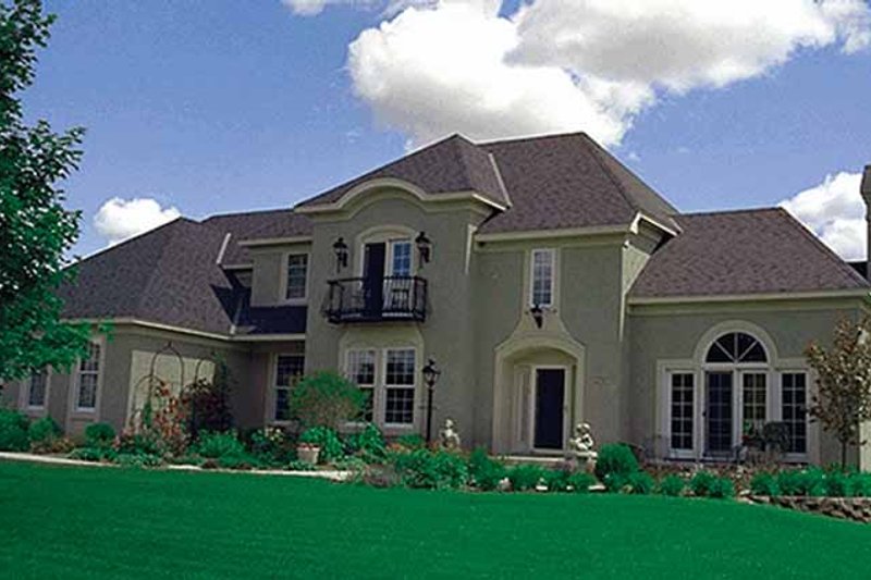 Dream House Plan - European Exterior - Front Elevation Plan #51-929