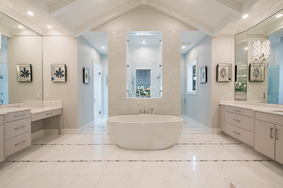 Interior - Master Bathroom for Beach House Plan #548-52 - 4 bed, 4.5 bath