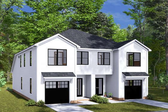 Exterior - Other Elevation 2 for Cottage House Plan #513-2295 - 6 bed, 6 bath