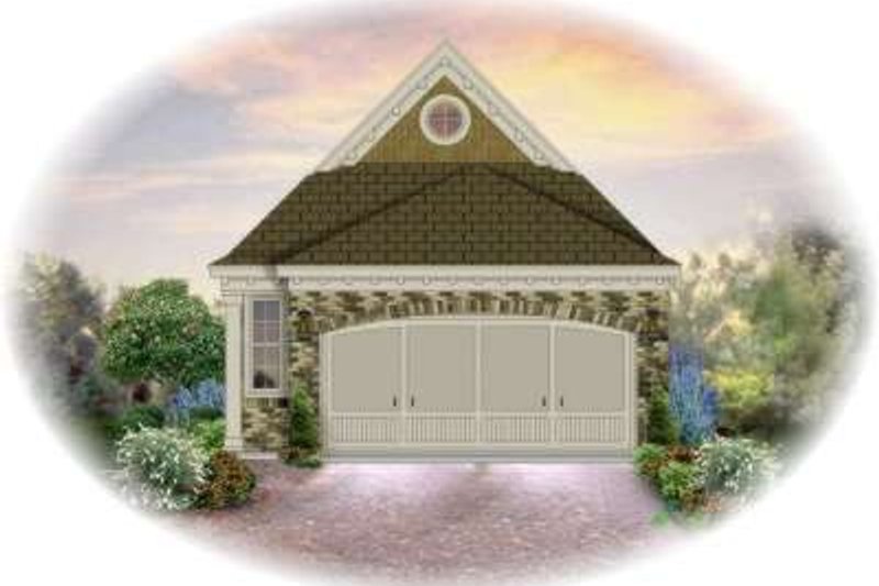 Cottage Style House Plan - 3 Beds 2 Baths 1276 Sq/Ft Plan #81-1384
