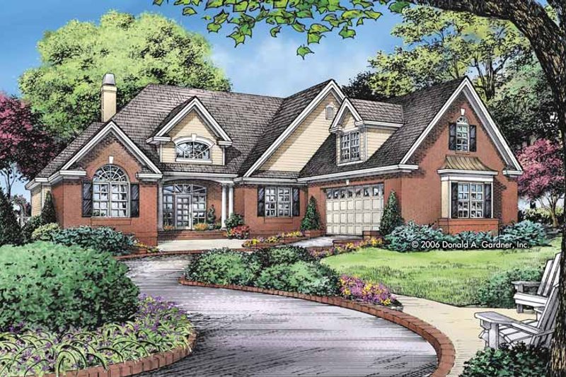 Dream House Plan - Craftsman Exterior - Front Elevation Plan #929-826