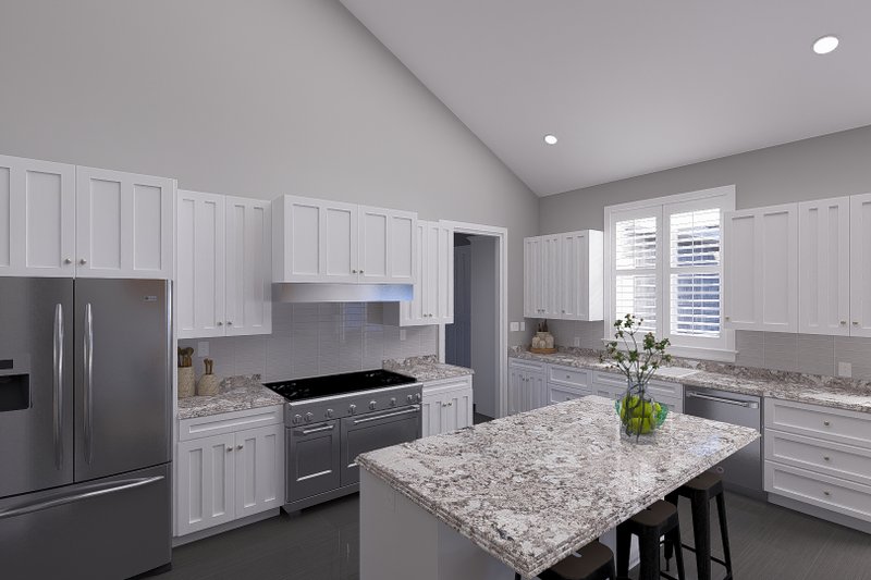Dream House Plan - Interior - Kitchen for Cottage House Plan #1060-364 - 3 bed, 3.5 bath