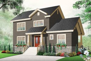 Traditional Exterior - Front Elevation Plan #23-2508