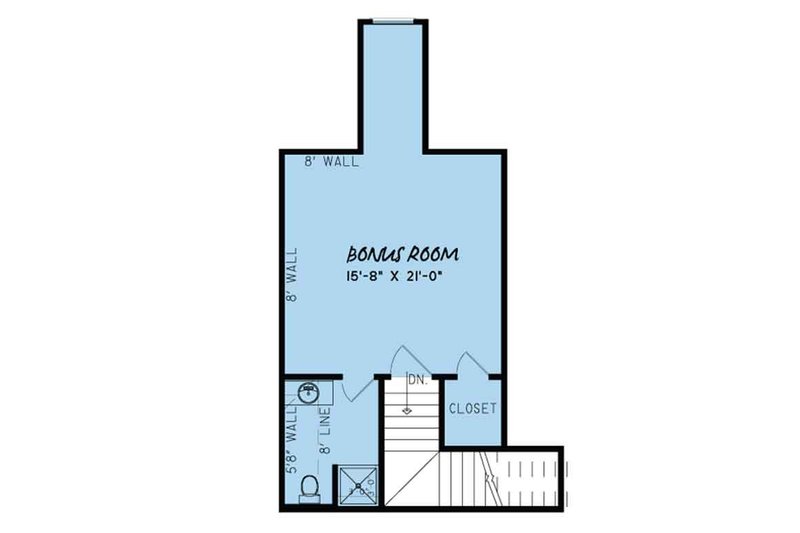 Home Plan - Floor Plan - Other Floor for European House Plan #17-3412 - 3 bed, 3 bath