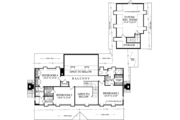 Classical Style House Plan - 4 Beds 4 Baths 3434 Sq/Ft Plan #137-313 