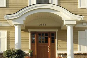 Exterior - Front Elevation 4 for Traditional House Plan #928-68 - 4 bed, 2.5 bath