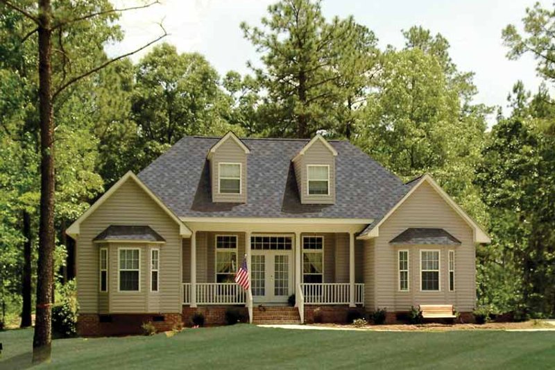 Dream House Plan - Country Exterior - Front Elevation Plan #314-210