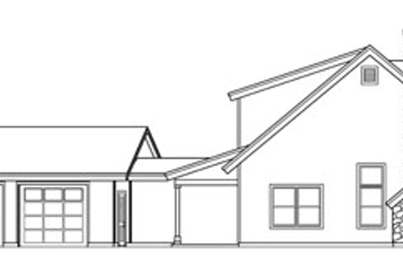 Dream House Plan - Exterior - Other Elevation for Country House Plan #124-771 - 3 bed, 2.5 bath
