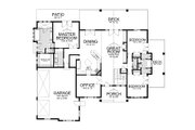 Craftsman Style House Plan - 3 Beds 2.5 Baths 2399 Sq/Ft Plan #112-210 