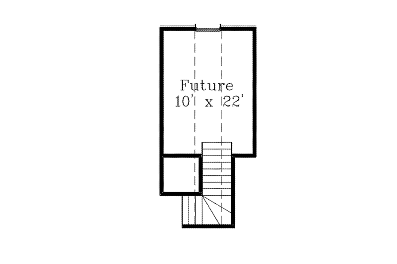 Dream House Plan - Floor Plan - Other Floor for Country House Plan #985-17 - 3 bed, 2 bath