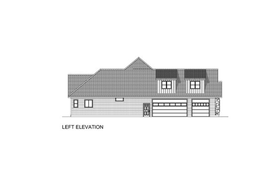 Exterior - Other Elevation 1 for Craftsman House Plan #1084-4 - 3 bed, 2.5 bath