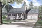 Country Style House Plan - 2 Beds 2 Baths 1903 Sq/Ft Plan #17-566 