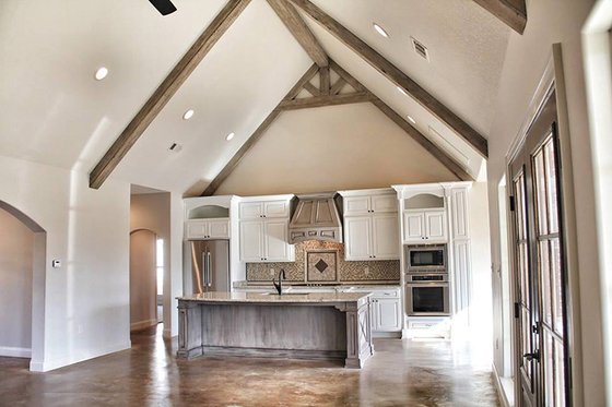 Interior - Kitchen 1 for European House Plan #17-3366 - 4 bed, 3.5 bath