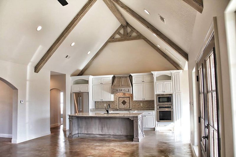 Architectural House Design - Interior - Kitchen 1 for European House Plan #17-3366 - 4 bed, 3.5 bath