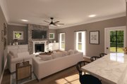Farmhouse Style House Plan - 2 Beds 1 Baths 1520 Sq/Ft Plan #44-233 